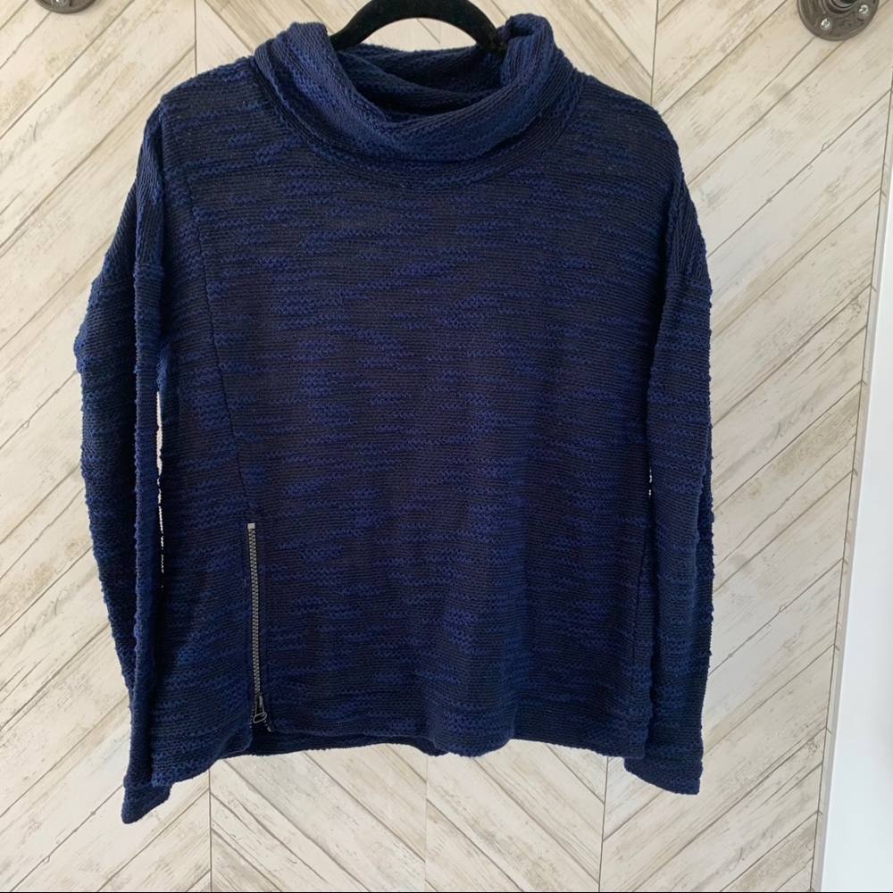 3/$20 Converse One Star Striped Cowl Neck Sweater